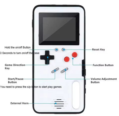 Retro Playable Gameboy Phone Case for iPhone 16, 15, 14, 13, 12, 11, X, XR, XS Max, 8 Plus & SE 2022🎮🕹️