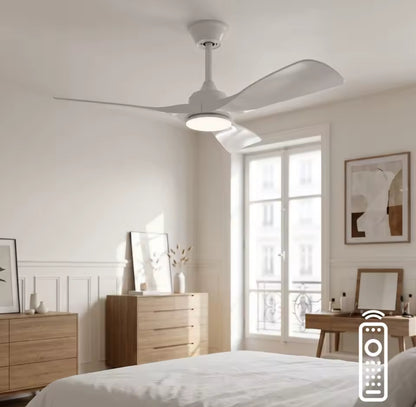 Ceiling Fan with Light – 25”, 42” & 52” Low Profile Flush Mount Fan with Remote Control